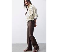We The Free Double Knot High-Rise Vegan Straight Bootcut Jeans at Free People in Rusty, Size: 27 - female
