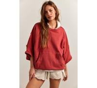 We The Free Dweller Pullover at Free People in Racing Red, Size: Small - female