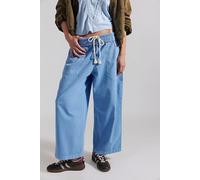 We The Free Easy Peasy Pull-On Jeans at Free People in All Aboard Blue, Size: Large - female