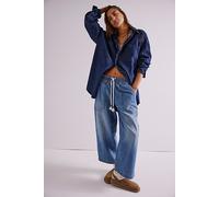We The Free Easy Peasy Pull-On Lightweight Jeans at Free People in No Problem, Size: Large - female