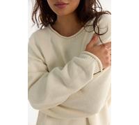 We The Free Ella Roll-Neck Cotton Knit Sweater at Free People in Gardenia, Size: XS - female