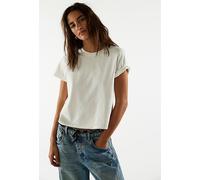 We The Free Everyday Tee at Free People in Clean Ivory, Size: Large - female
