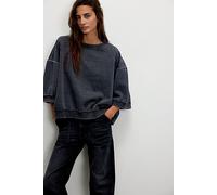 We The Free Everything Pullover at Free People in Black, Size: Large - female