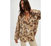 We The Free Flower Shirt at Free People in Desert Brush Combo, Size: Small - female
