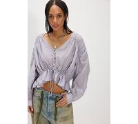We The Free Forget Me Knot Top at Free People in Purple Ash, Size: Small - female