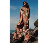 We The Free Freebird Printed Jumpsuit at Free People in Watercolor, Size: Medium - female