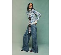We The Free Front Row Wide-Leg Flare Jeans at Free People in Making Waves, Size: 32 - female