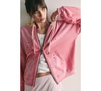 We The Free Fun Pieced Zip-Up at Free People in Washed House Combo, Size: XS - female