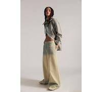 We The Free Give And Take Baggy Wide-Leg Jeans at Free People in Key Lime Pie, Size: 29 - female