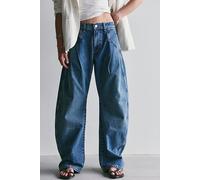 We The Free Golden Hour Trouser Jeans at Free People in Deacon Blue, Size: 25 S - female