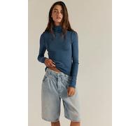 We The Free Good Good Turtleneck Top at Free People in Still Sea, Size: Medium - female