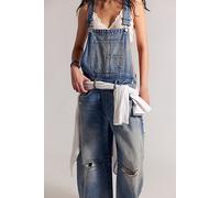 We The Free Good Luck Barrel Dungarees at Free People in Distant Oceans, Size: XS - female