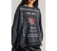 We The Free Graphic Camden Pullover at Free People in Bird Combo, Size: XS - female