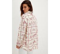 We The Free Have A Nice Day Top at Free People in Ivory And Red Combo, Size: Large - female