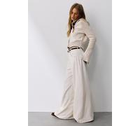 We The Free Haven Twisted Wide-Leg Jeans at Free People in White Rose, Size: 27 - female