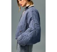 We The Free Hawthorne Reversible Cocoon Jacket at Free People in Iris Combo, Size: XS/S - female