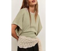 We The Free In My Element Tee at Free People in Snakeskin, Size: Large - female