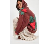 We The Free It's A Vibe Flowers Hoodie at Free People in Moody Clover Combo, Size: Large - female
