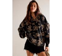 We The Free It's A Vibe Printed Hoodie at Free People in Midnight Combo, Size: XS - female