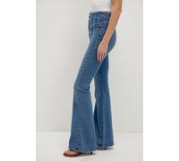 We The Free Jayde Flare Jeans at Free People in Sunburst Blue, Size: 32 - female