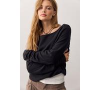 We The Free Jess Long Sleeve at Free People in Black, Size: XL - female