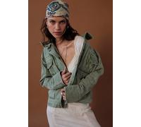 We The Free Kali Washed Jacket at Free People in Forest Run, Size: XS - female