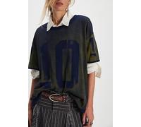 We The Free Laid Back Tee at Free People in Indigo Combo, Size: XL - female