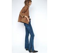 We The Free Level Up Slit Slim Flare Jeans at Free People in Night Sky, Size: 27 - female