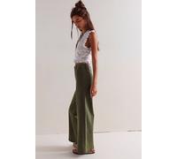 We The Free Libre Wide-Leg Jeans at Free People in Thyme, Size: 32 - female