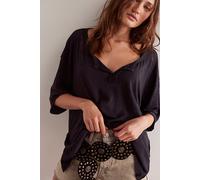 We The Free Like Butter Tee at Free People in Black, Size: XS - female