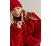 We The Free Lil Lad Cardi at Free People in Red, Size: Small - female