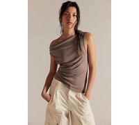 We The Free Lola Asymmetrical Hem Tank Top at Free People in Fallen Rock, Size: Large - female