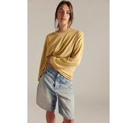 We The Free Lola Long Sleeve Tee at Free People in Sunny Ochre, Size: Small - female