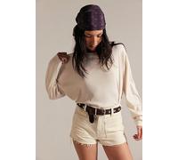 We The Free Lola Long Sleeve Tee at Free People in Tea, Size: XL - female