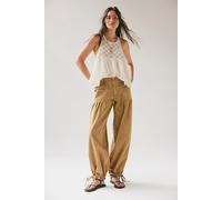 We The Free Lotus Balloon Jeans at Free People in Mustard, Size: 24 - female