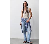 We The Free Luna Mid-Rise Straight Jeans at Free People in Bold Move, Size: 26 - female