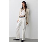 We The Free Luna Mid-Rise Straight Jeans at Free People in Optic White, Size: 30 - female