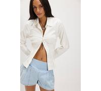 We The Free Luna Pull-On Shorts at Free People in Water, Size: XL - female