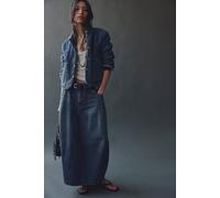 We The Free Lyra Denim Jacket at Free People in Night Ride, Size: XL - female