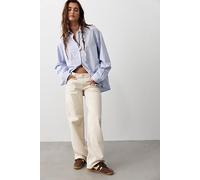 We The Free Many Ways Plaid Button Down at Free People in Cornflower Combo, Size: Large - female