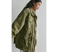 We The Free Marlo Surplus Jacket at Free People in Olivine, Size: Medium - female