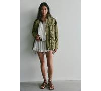 We The Free Marlo Surplus Jacket at Free People in Olivine, Size: Small - female