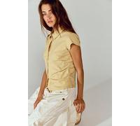 We The Free Maude Tiny Top at Free People in Dried Moss, Size: Medium - female