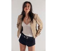 We The Free Maybel High-Rise Micro Shorts at Free People in Blackout, Size: 25 - female