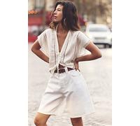 We The Free Montana Shorts at Free People in Snowfall, Size: 29 - female