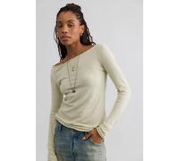 We The Free Most Loved Long Sleeve at Free People in Frozen Dew, Size: XL - female