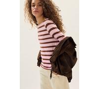 We The Free Most Loved Striped Long Sleeve at Free People in Pink Combo, Size: Small - female