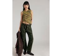 We The Free Moxie Pull-On Barrel Jeans at Free People in Forest Night, Size: 31 - female