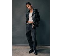 We The Free Moxie Pull-On Barrel Jeans at Free People in Night Hawk, Size: 32 - female