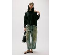 We The Free Moxie Pull-On Barrel Jeans at Free People in Roll Around, Size: 26 - female